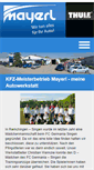 Mobile Screenshot of bosch-service-mayerl.de